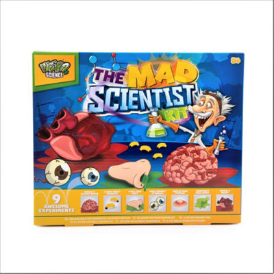 The Weird Science Mad Scientist lab kit, UK version