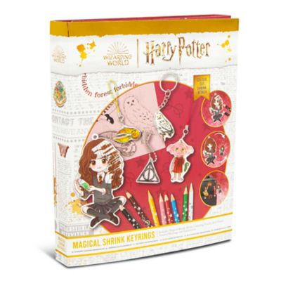 Harry Potter magical shrink keyrings craft set (British brand)