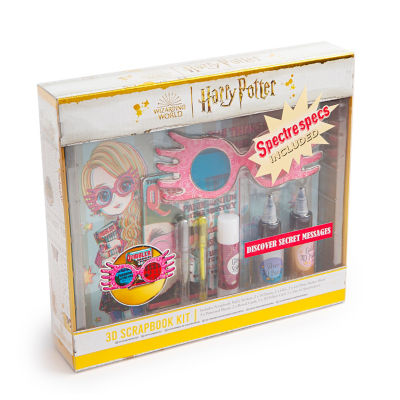 Harry Potter 3D scrapbook kit with paints and stickers (British brand)