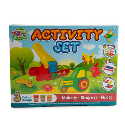 Dough Tastic dough activity set with modelling tools and presses, UK version
