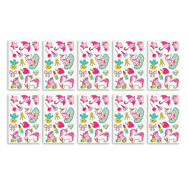 RMS temporary tattoos 10 sheet pack, imported from the UK