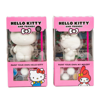 Hello Kitty paint your own figures kit, UK version