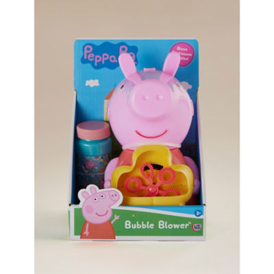 Peppa Pig character bubble machine with 100ml solution, UK version