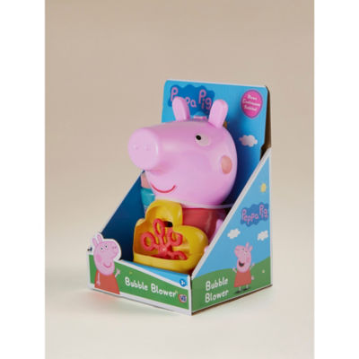 Peppa Pig character bubble machine with 100ml solution, UK version
