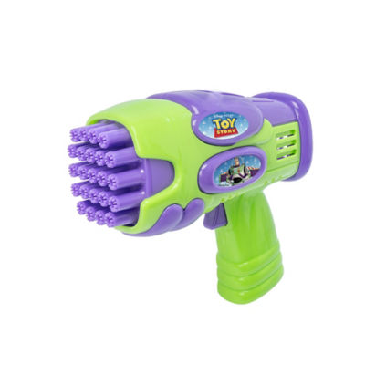 Toy Story Bubble Blaster electronic toy with bubble solution, imported from the UK