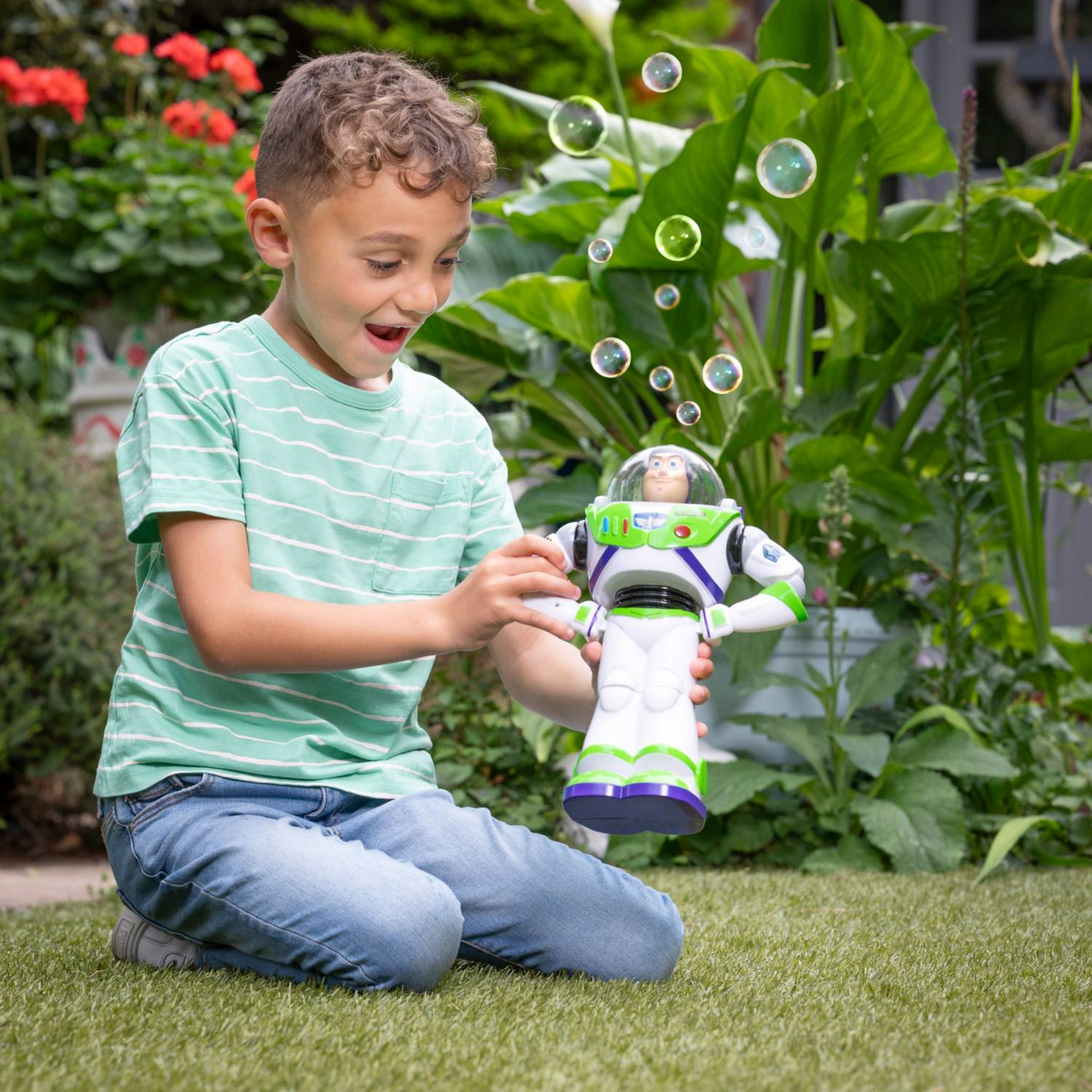 Disney Buzz Lightyear bubble machine - British product