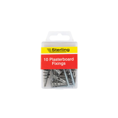 ASDA Sterling 10 Pack Plasterboard Fixings- Buy online at McGrocer