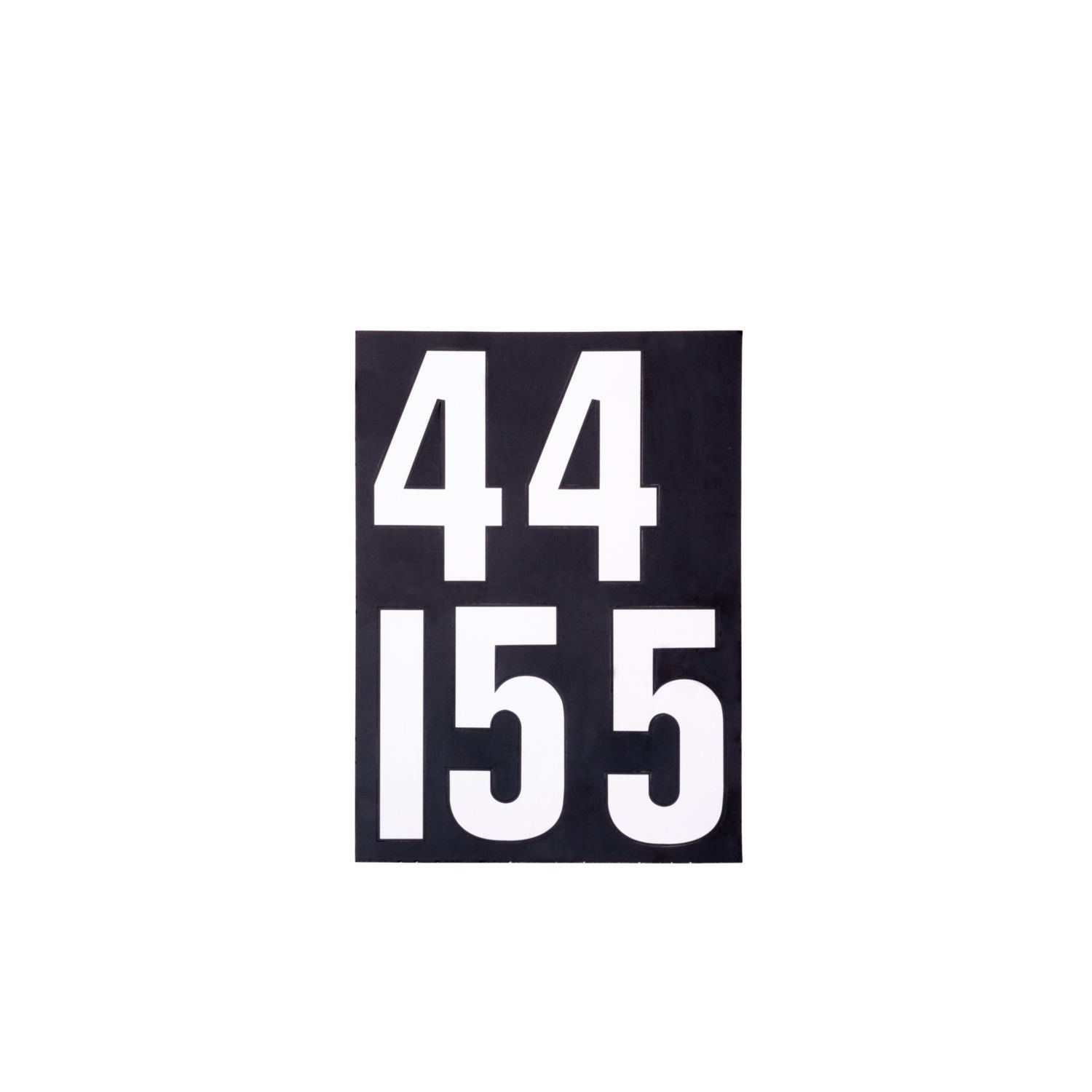 Sterling wheelie bin numbers and letters self-adhesive set, imported from the UK