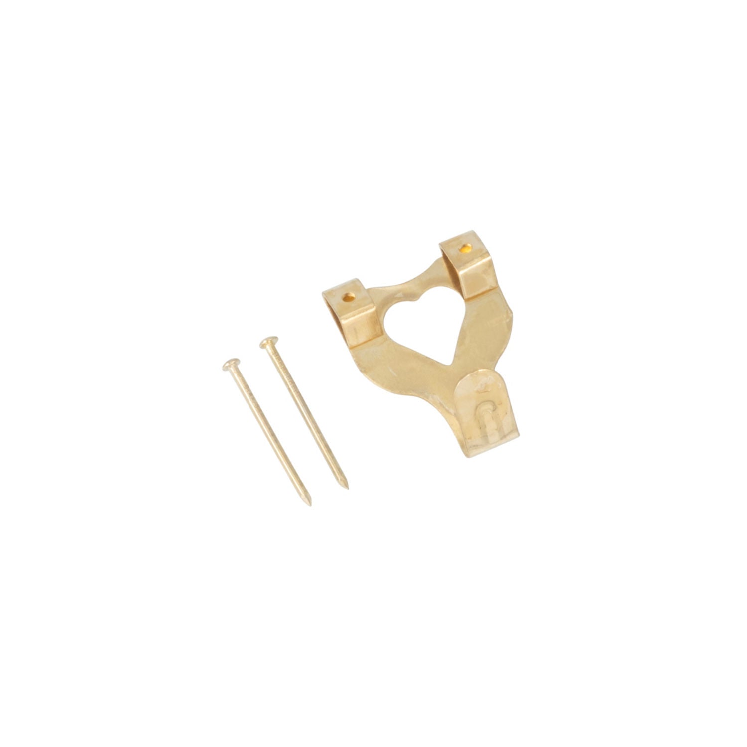 Sterling picture hooks with brass coating (British brand)