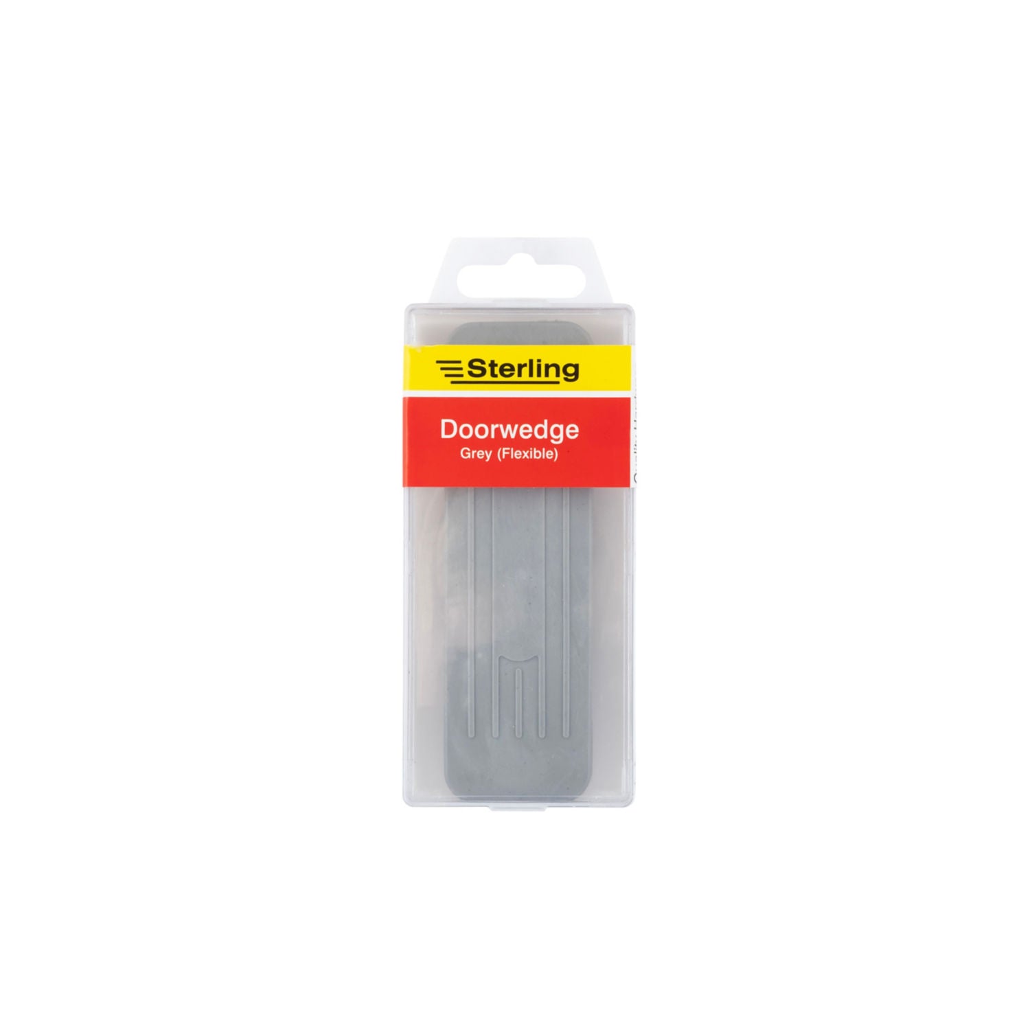 Sterling heavy duty rubber non-slip door wedge - British product