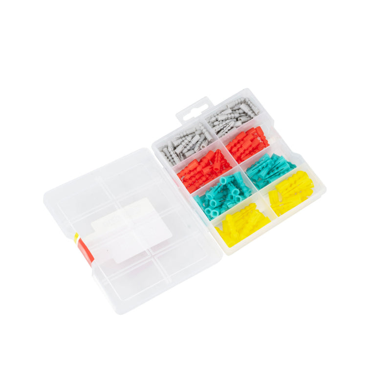 Sterling 136 piece plastic anchor set - British product