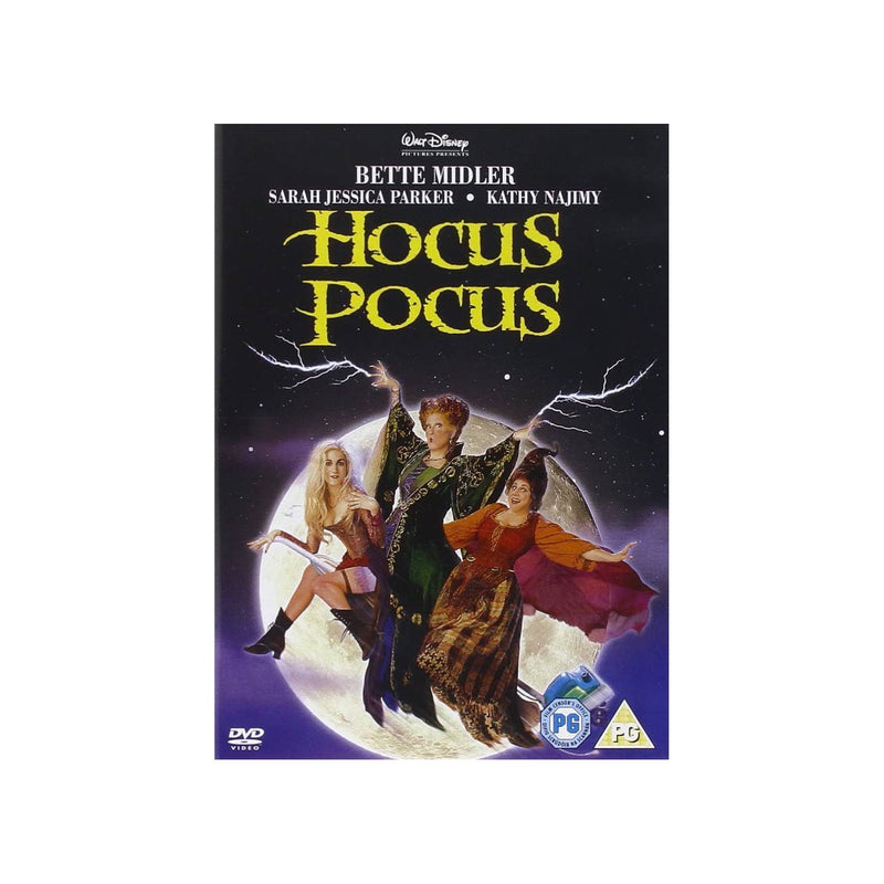 Hocus Pocus DVD Halloween comedy (British brand)