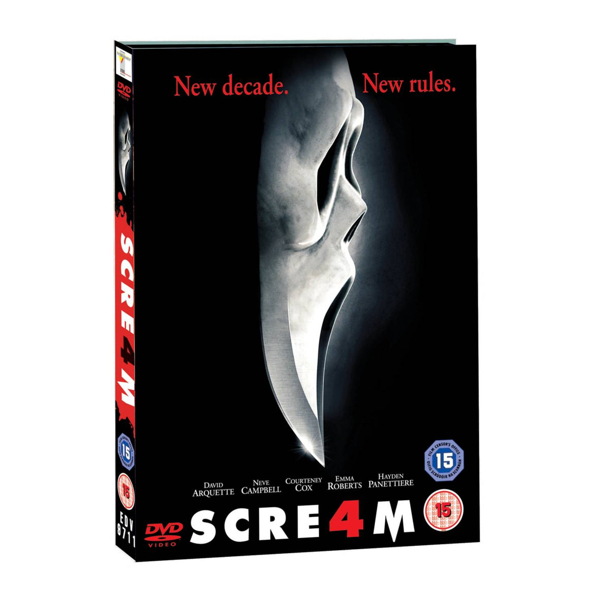 Scream 4 horror movie DVD, imported from the UK