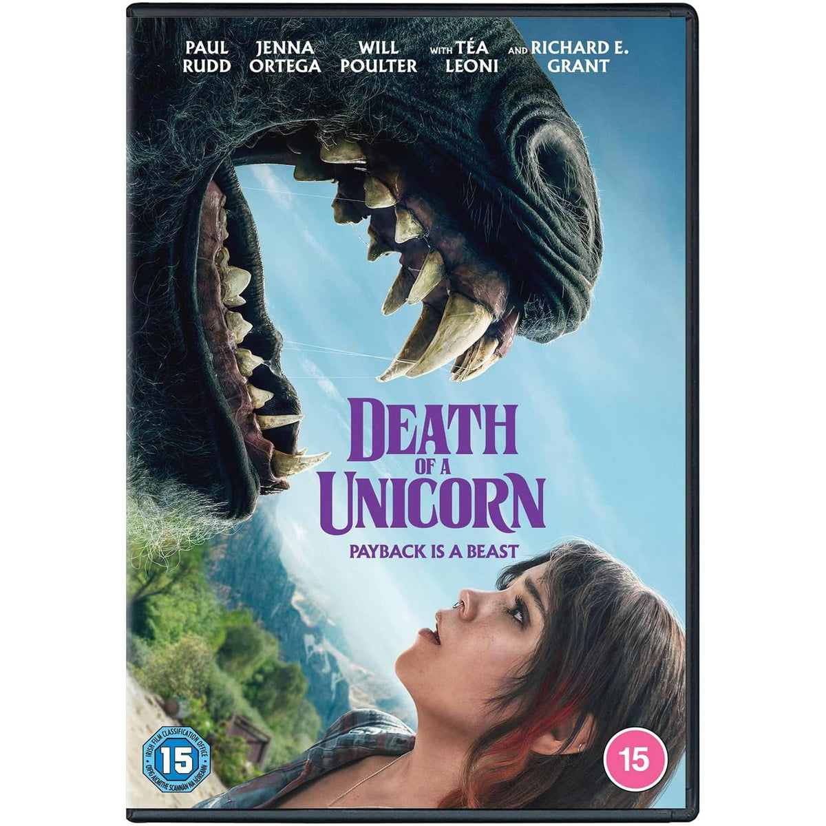 Death of a Unicorn DVD, imported from the UK