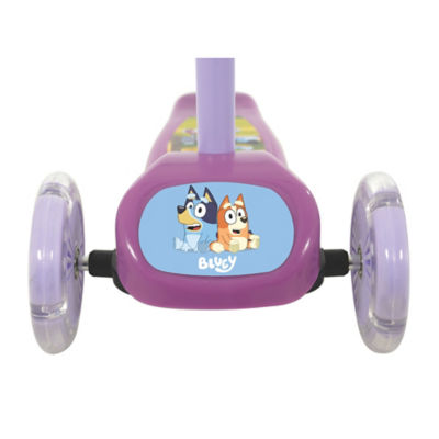 Bluey Tilt n Turn LED Scooter - British product