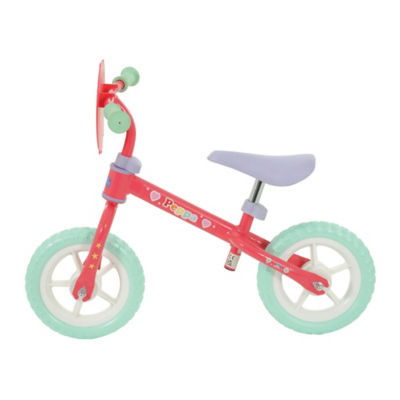 Peppa Pig 10-inch balance bike with adjustable saddle, imported from the UK