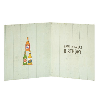 George Home Beers Brothers bursdagskort