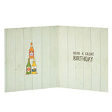George Home Beers Brother Birthday Card