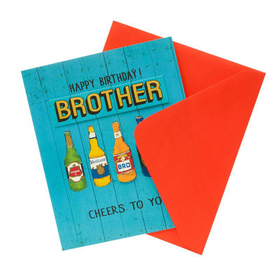 George Home Beers Brothers bursdagskort