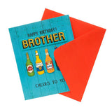 George Home Beers Brother Birthday Card