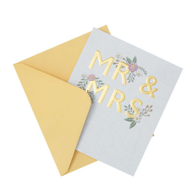 George Home wedding card with envelope - British product