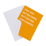 George Home blank birthday card - British product