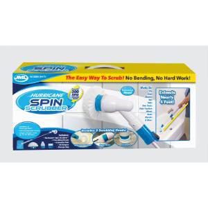 JML cordless spin scrubber with extension pole - British product