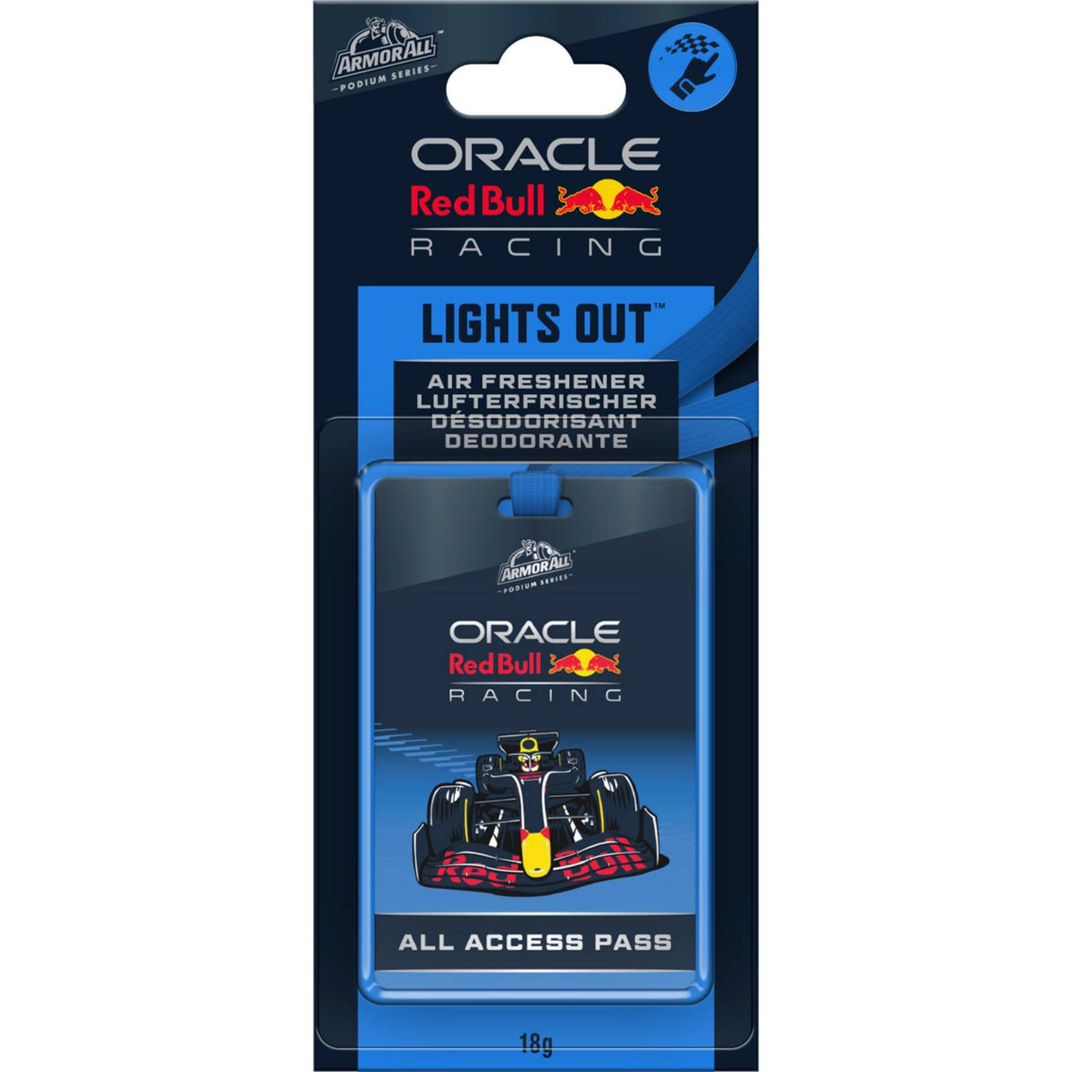 Armor All Podium Series car air freshener Lights Out scent (British brand)