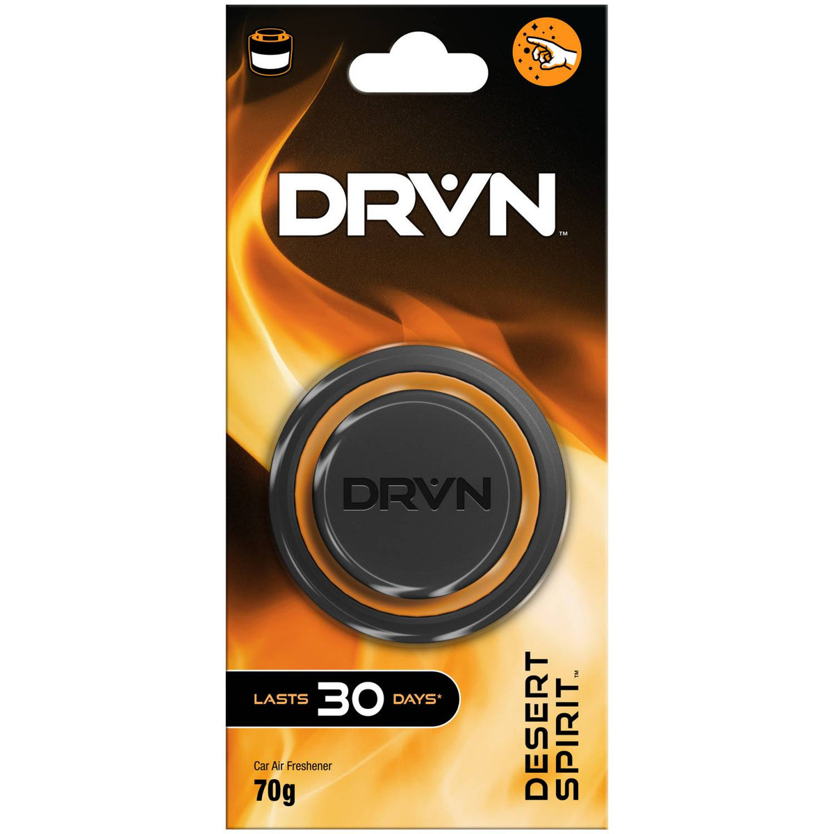 Drvn Gel Can Car Air Freshener Desert Spirit, imported from the UK