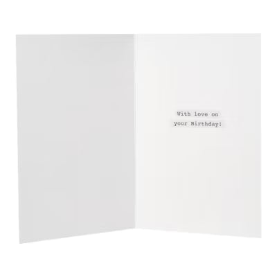 ASDA Quitting Hollywood Husband Birthday Card 159x235mm, imported from the UK