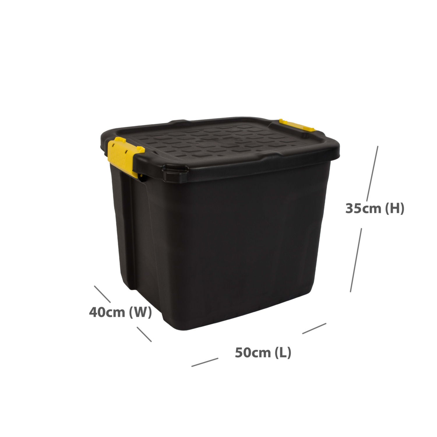 Strata heavy duty storage box 42L - British product
