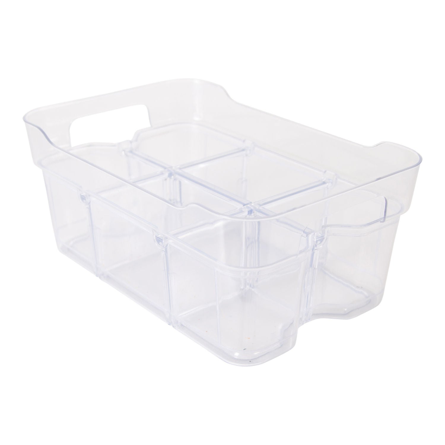 Strata plastic storage basket small with lid, imported from the UK