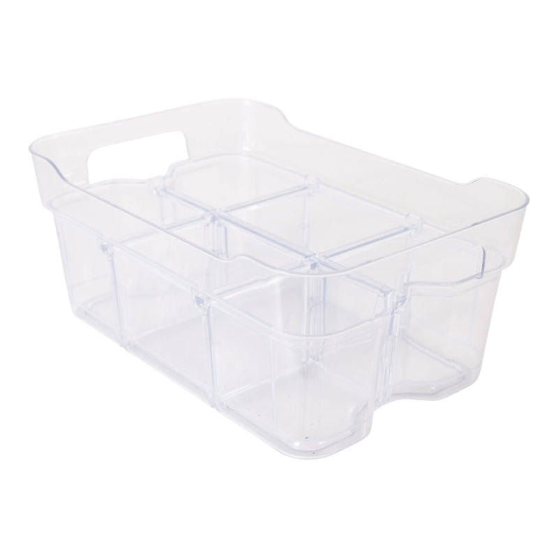 Strata plastic storage basket small with lid, imported from the UK