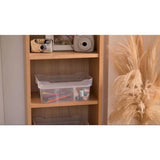 Strata plastic storage basket small with lid, imported from the UK