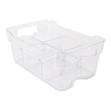 Strata plastic storage basket small with lid, imported from the UK