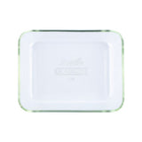 Scoville Glasslux rectangular glass casserole dish with lid 1.4L (British brand)