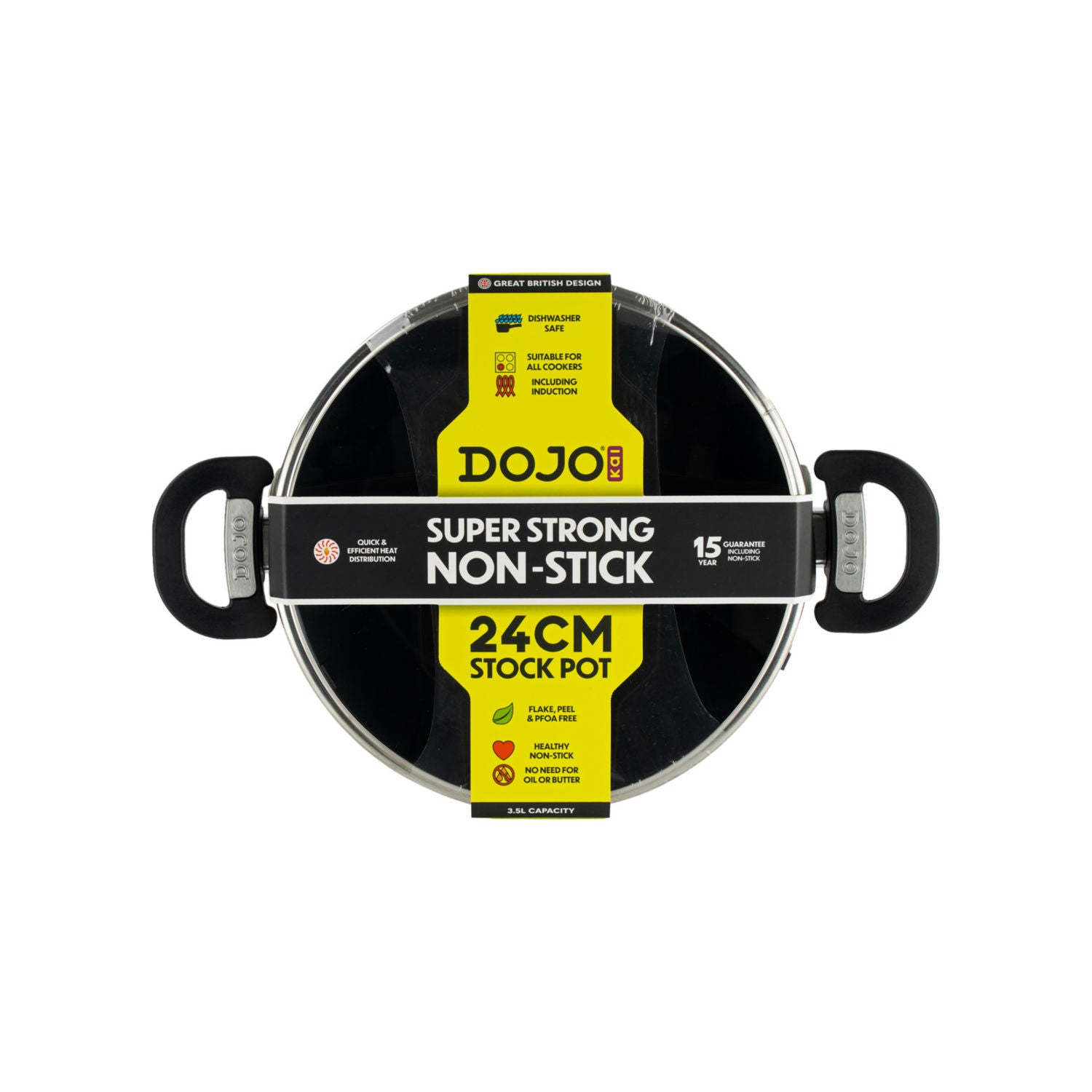 Dojo Kai 24cm Stock Pot & Lid
