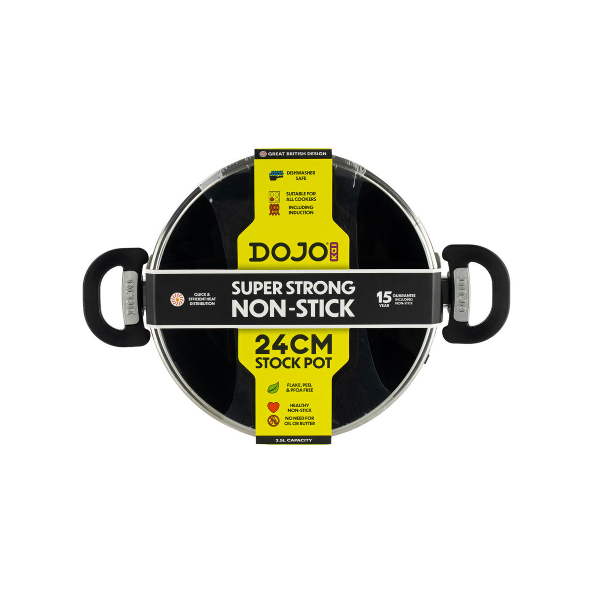 Dojo Kai 24cm Stock Pot & Lid