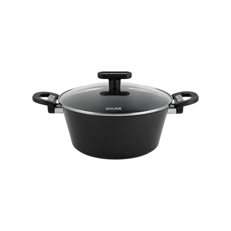 Dojo Kai stock pot with lid 24cm - British product