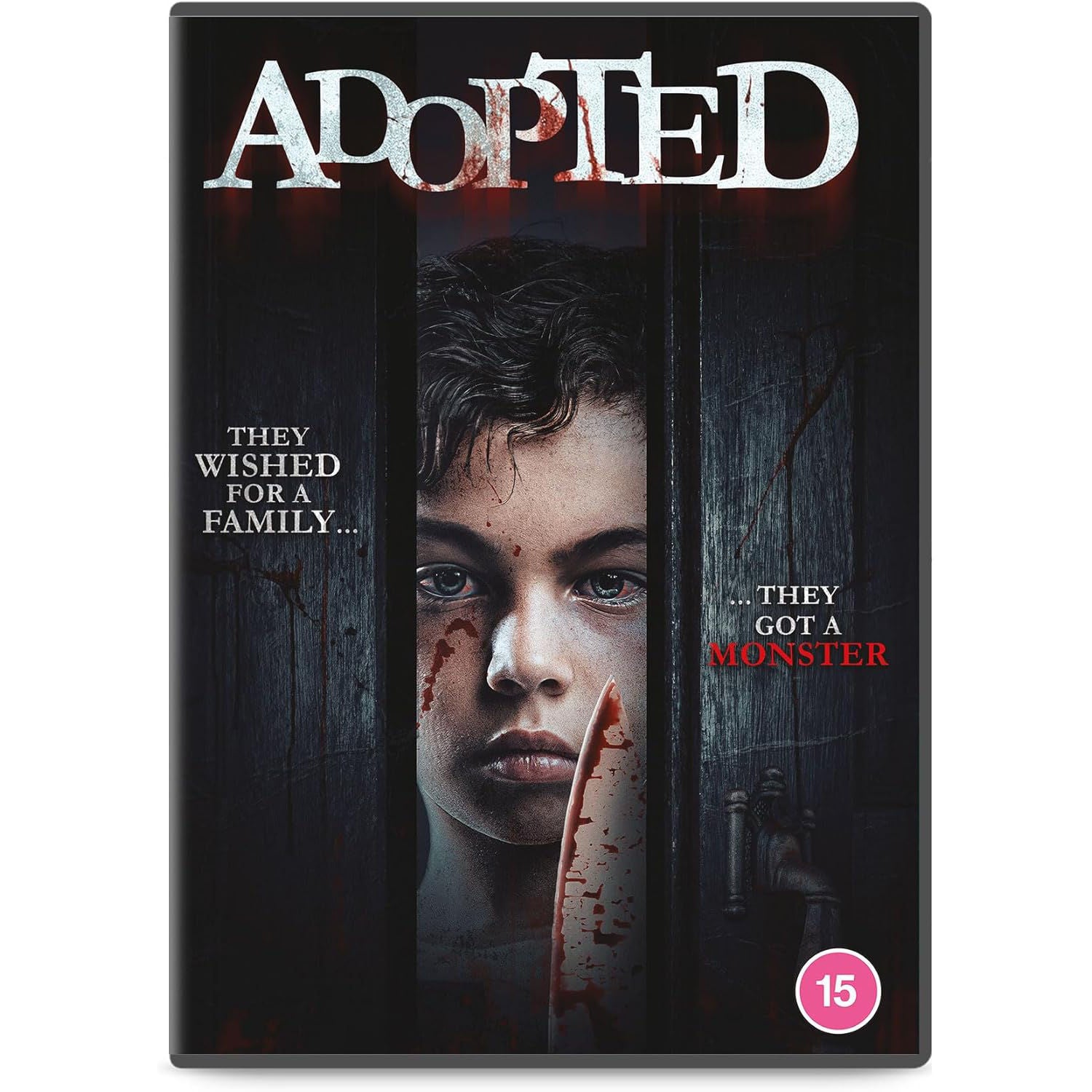 Adopted DVD psychological horror film, imported from the UK