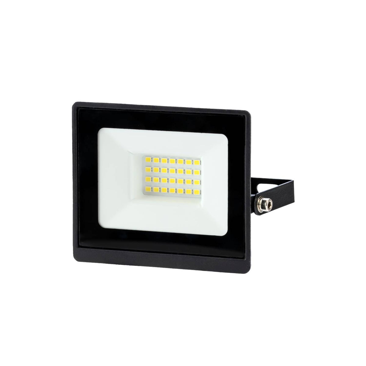 Cesena 20W LED black floodlight, UK version