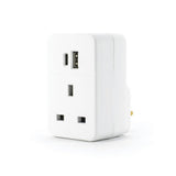 Status USB adaptor with A and C ports - British product