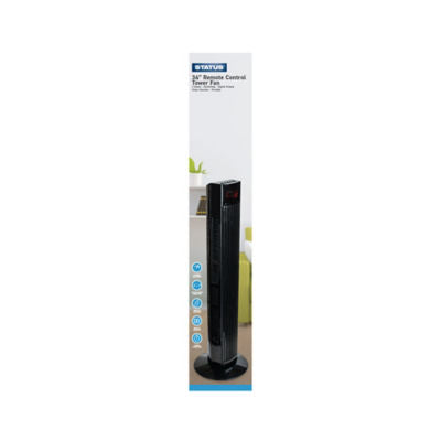 Status 36 inch digital tower fan black - British product