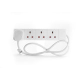 Status 4-socket extension lead with 2m cable, UK version
