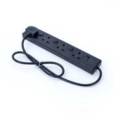 ASDA Status 4 Socket Individually Switched Extension Lead with 1 Metre Cable- Buy online at McGrocer