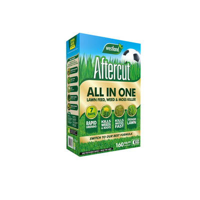 ASDA Westland Garden Health Aftercut All in One Lawn Feed, Weed & Moss Killer 4.8kg- Buy online at McGrocer