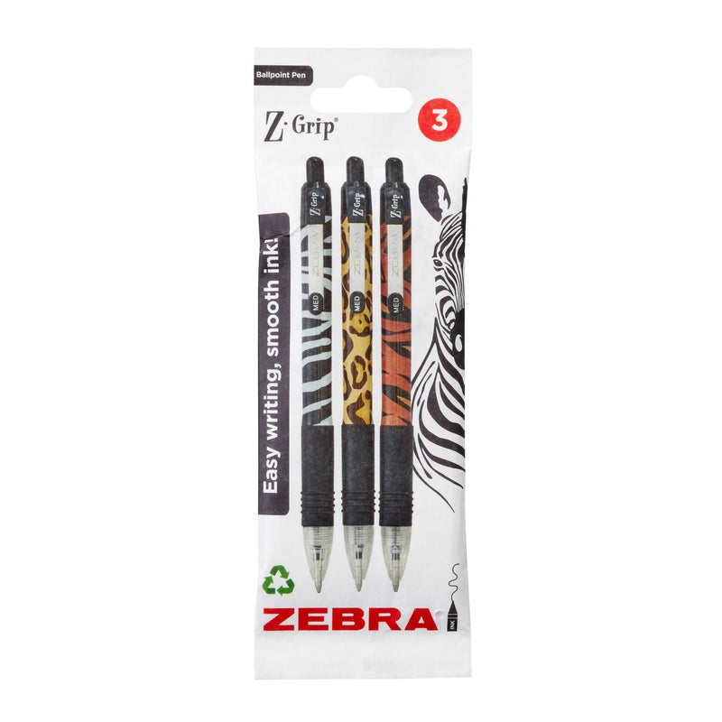 Zebra Funky Z-Grip Animal ballpoint pen (British brand)