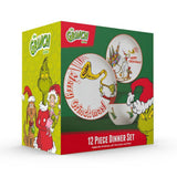 Picoline Merry Grinchmas 12-piece dinner set - British product