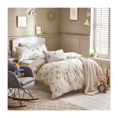 George Home Peter Rabbit Classic duvet cover set single - British product