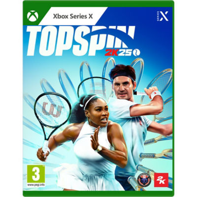 Top Spin 2K25 Xbox Series X sports game - British product